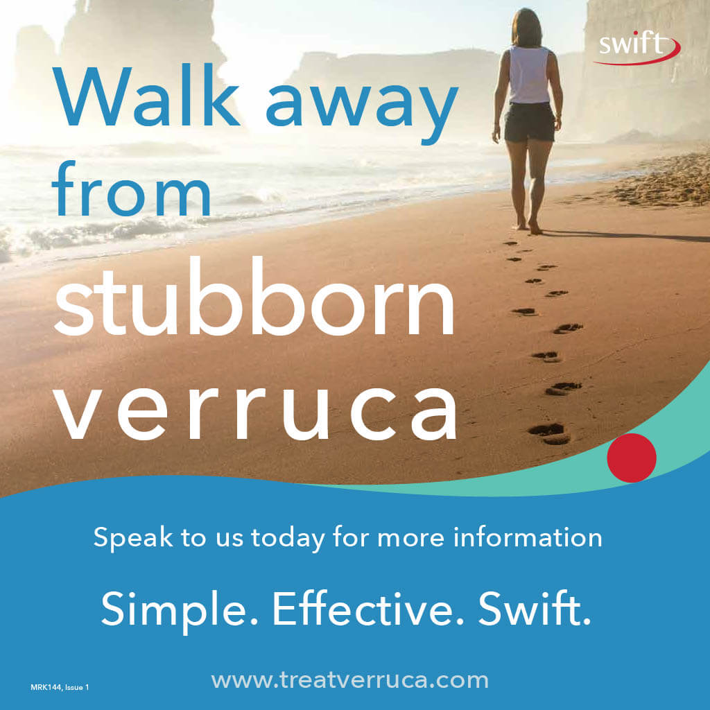 verruca treatment offered at One Step Ahead Podiatry Whitefield